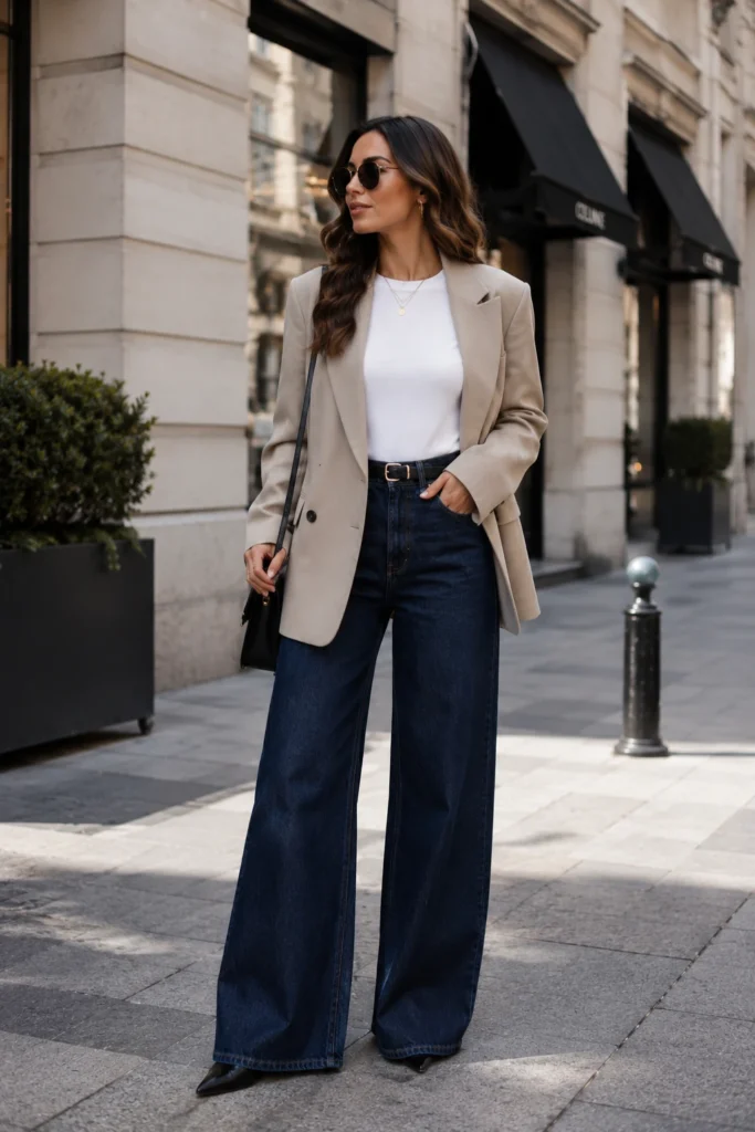 Wide-Leg Jeans