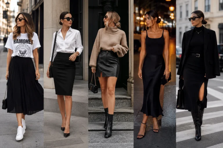 Black Skirt Outfit