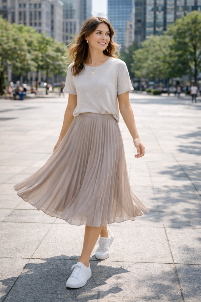Spring Skirt Outfit