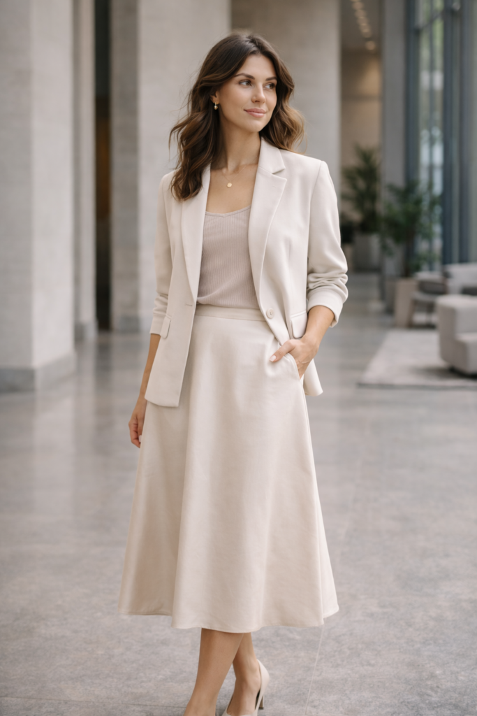 Spring Skirt Outfit