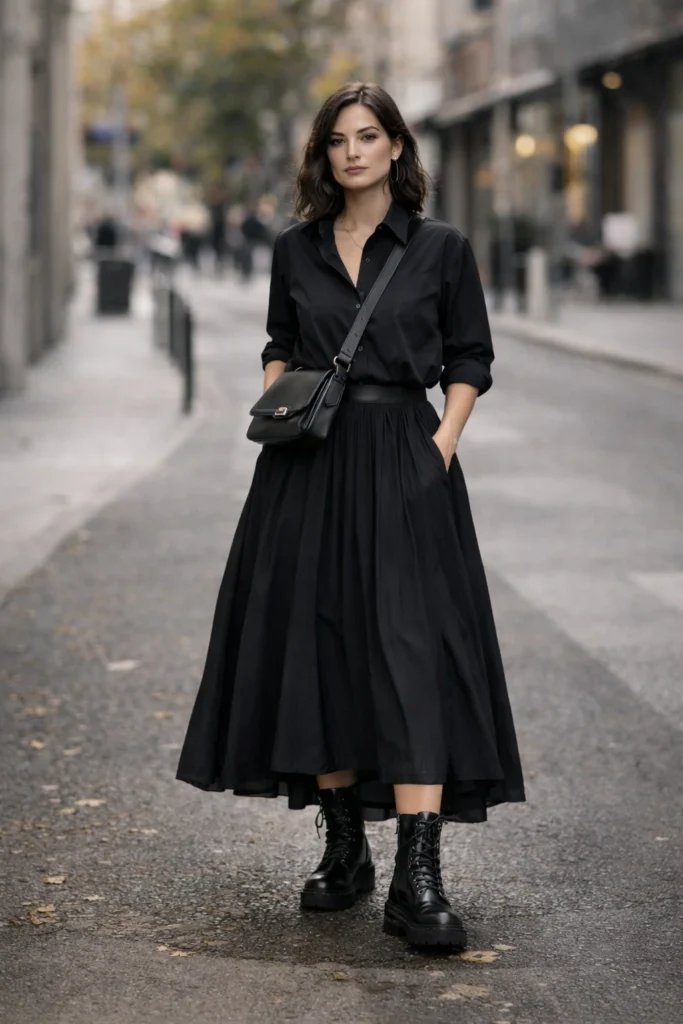 Black Shirt Outfit