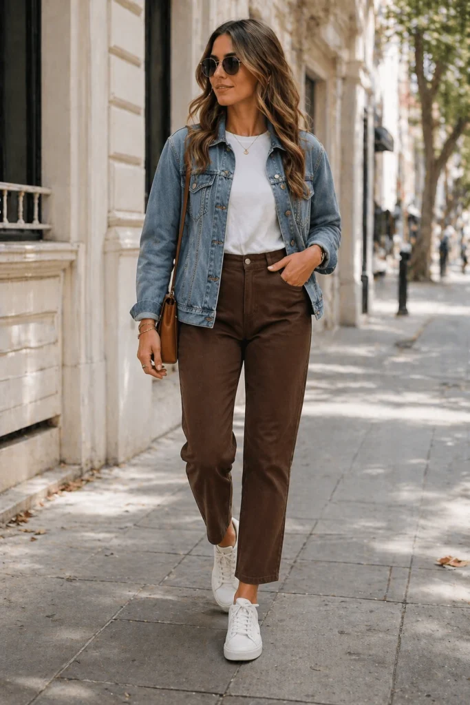 Brown Pants Outfits