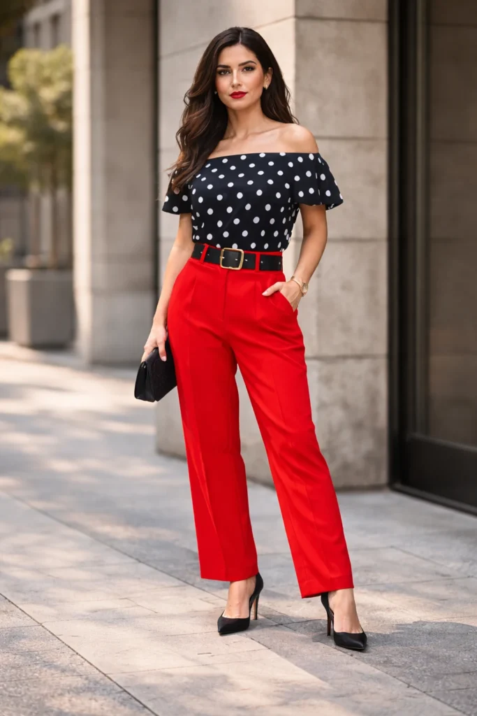 Polka Dot Outfit