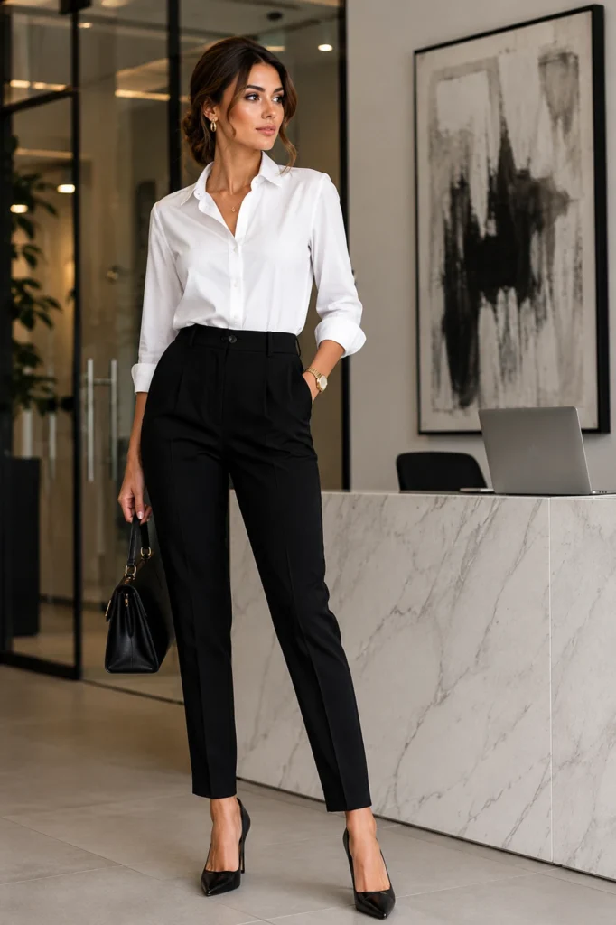 Black and White Outfits for Women