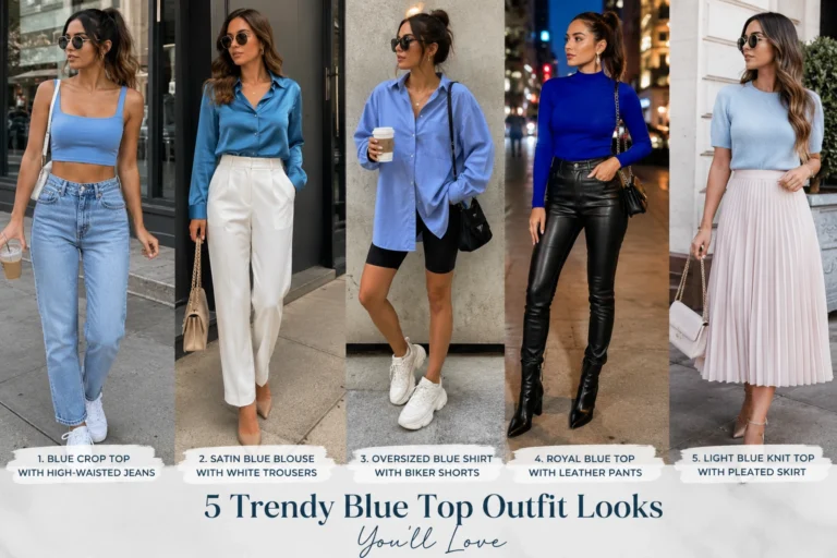 Blue Top Outfit
