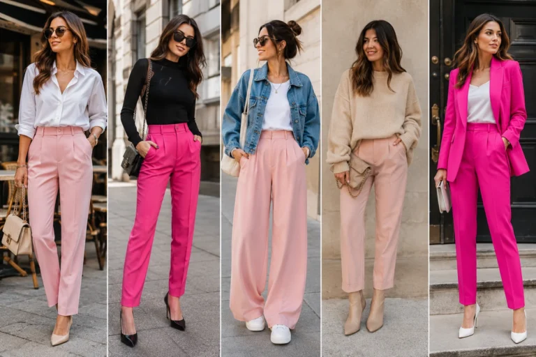 Pink Pants Outfit