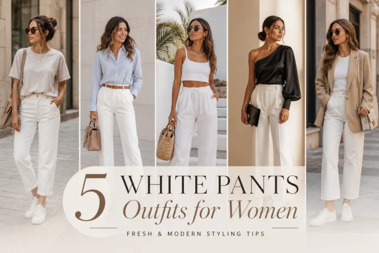 White Pants Outfits for Women
