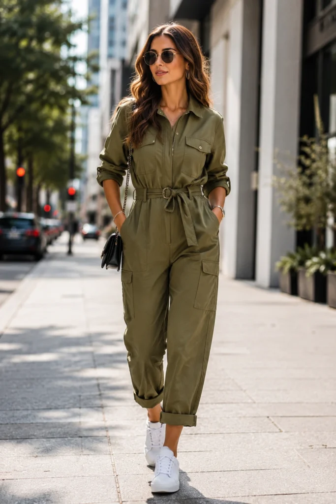 Green Jumpsuit Styles