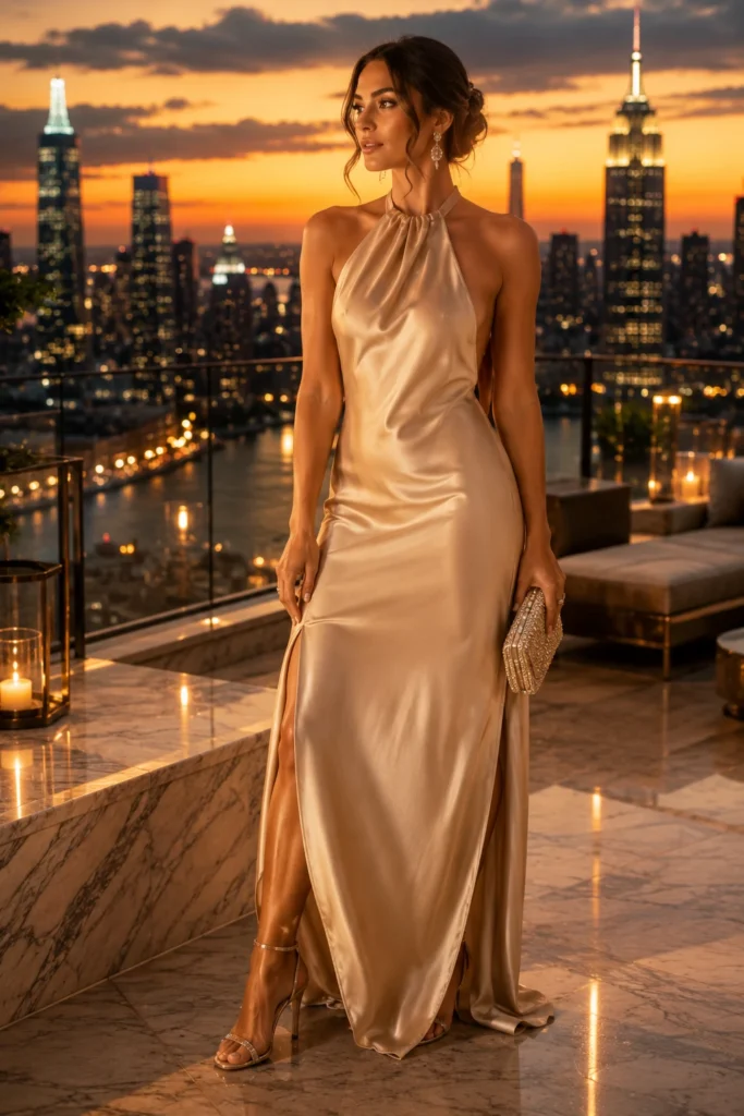 Halter Neck Dress