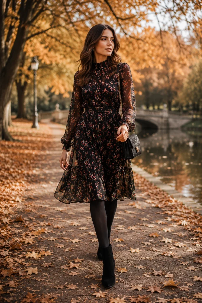 Black Tights Outfit