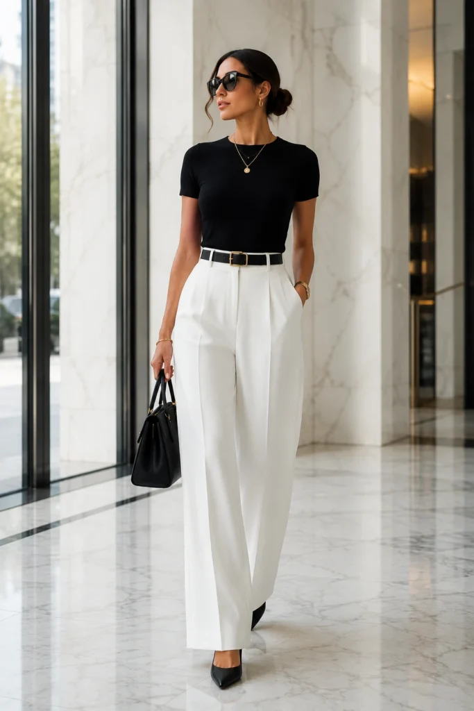 Wide Leg Trousers