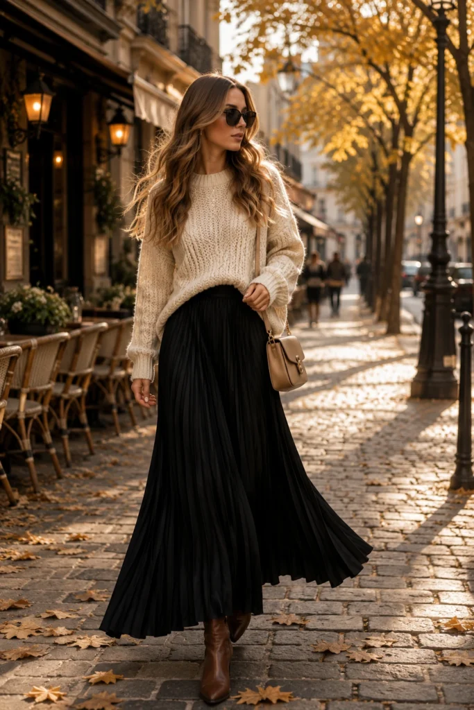 Black Maxi Skirt