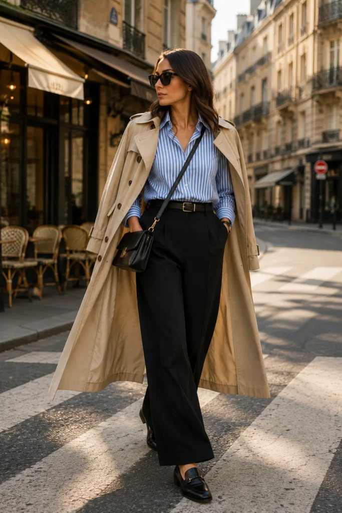 Wide Leg Trousers