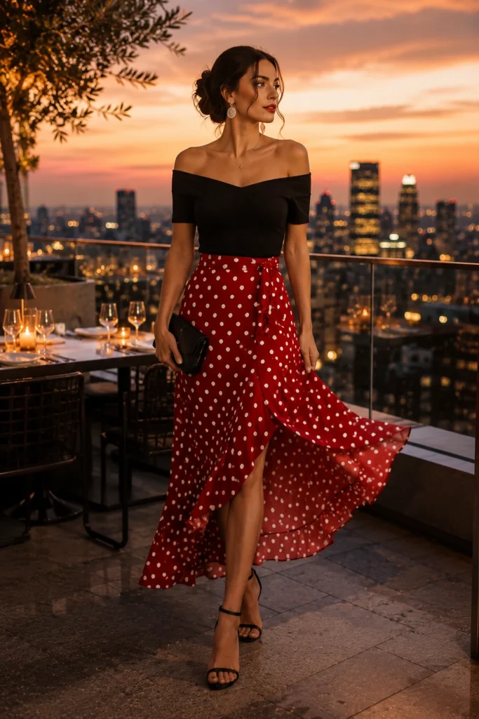 Polka Dot Skirt