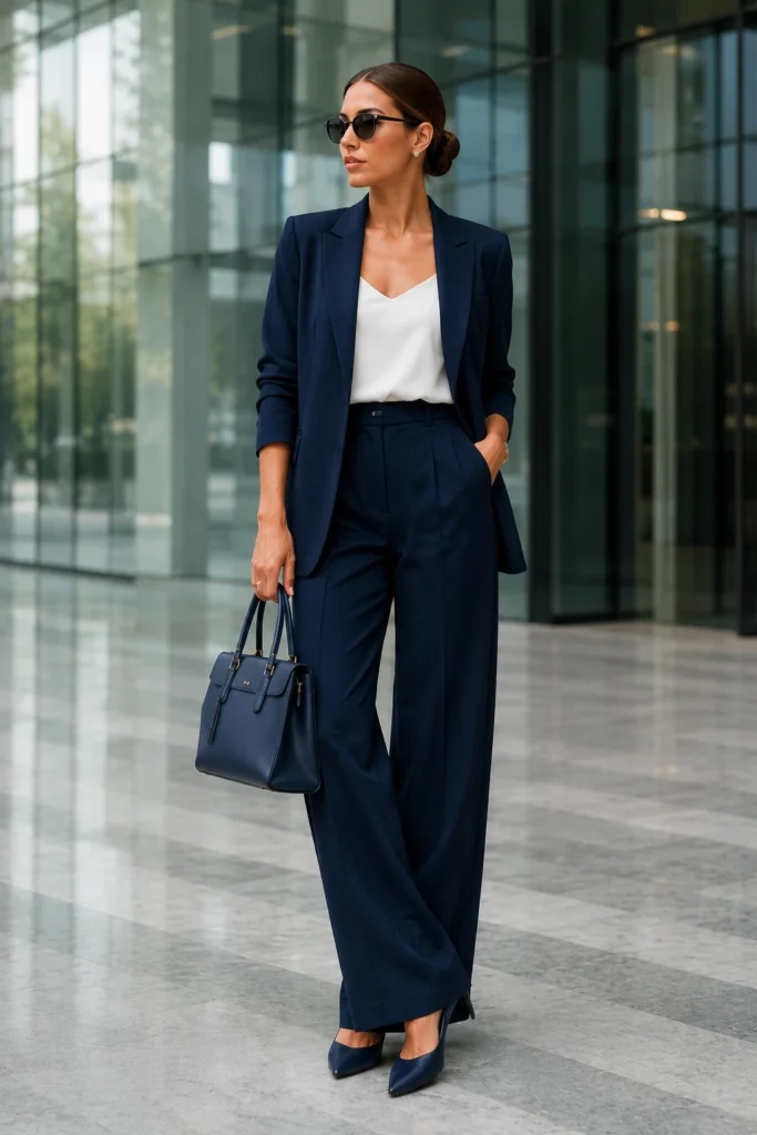 Wide Leg Trousers