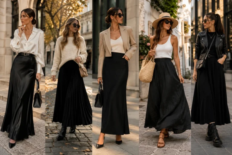 Black Maxi Skirt