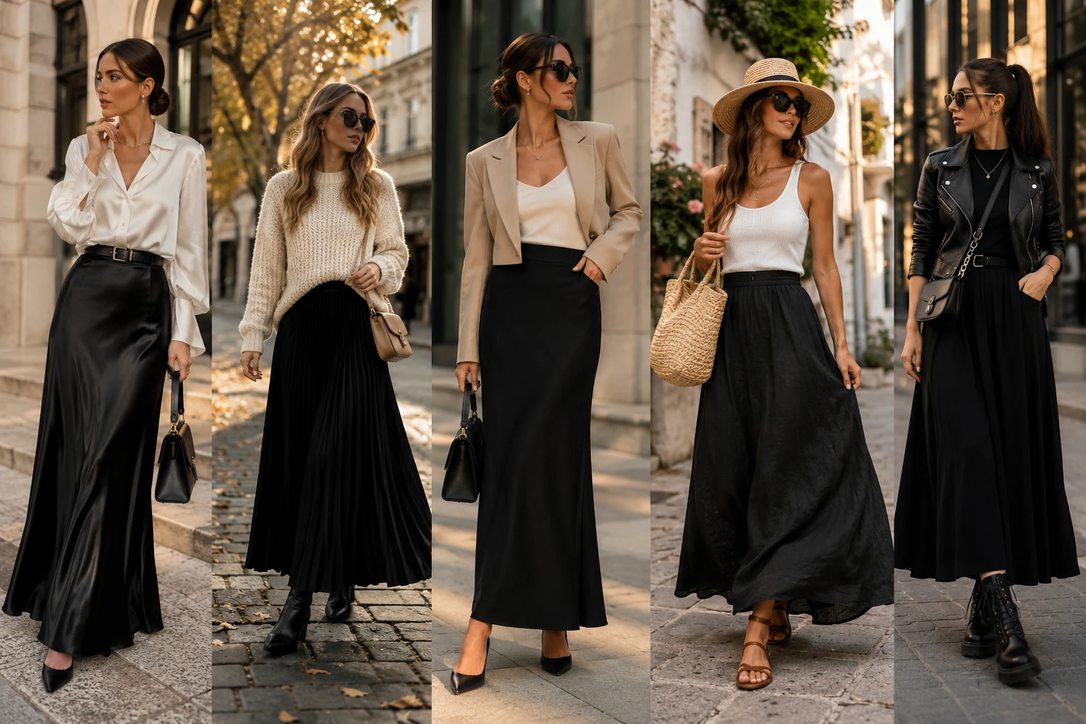 Black Maxi Skirt