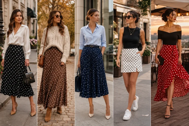 Polka Dot Skirt