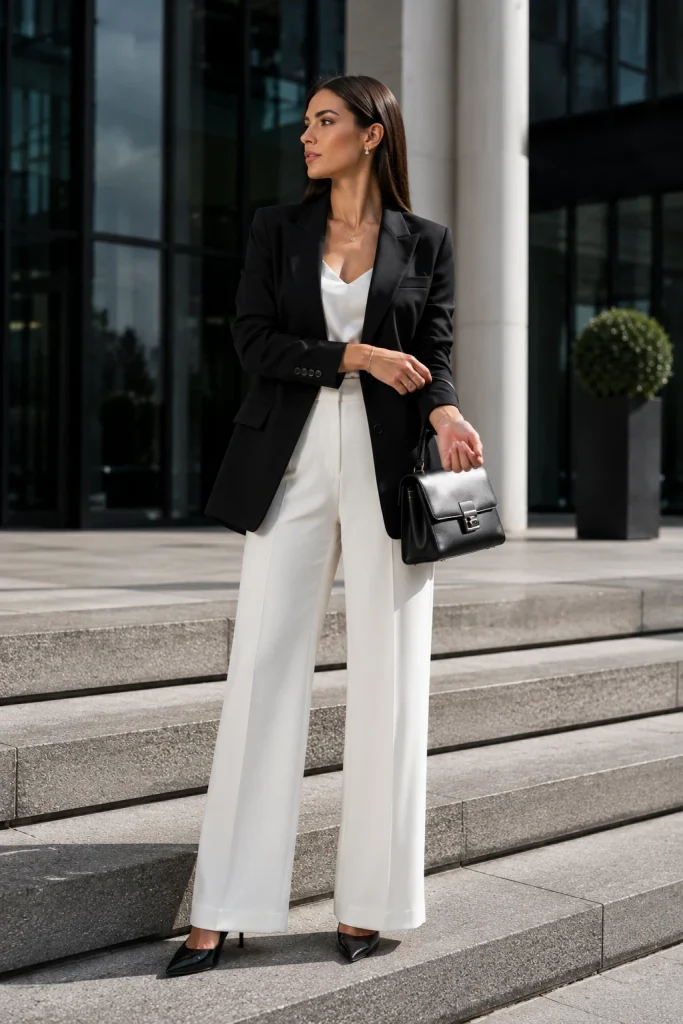 Black and White Outfit