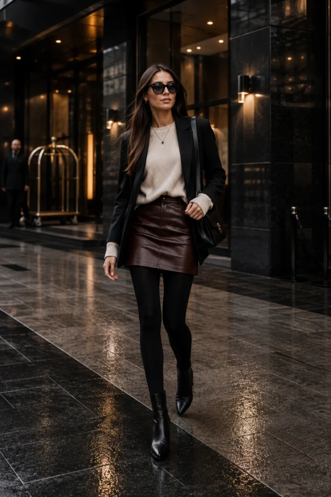 Skirt and Leggings