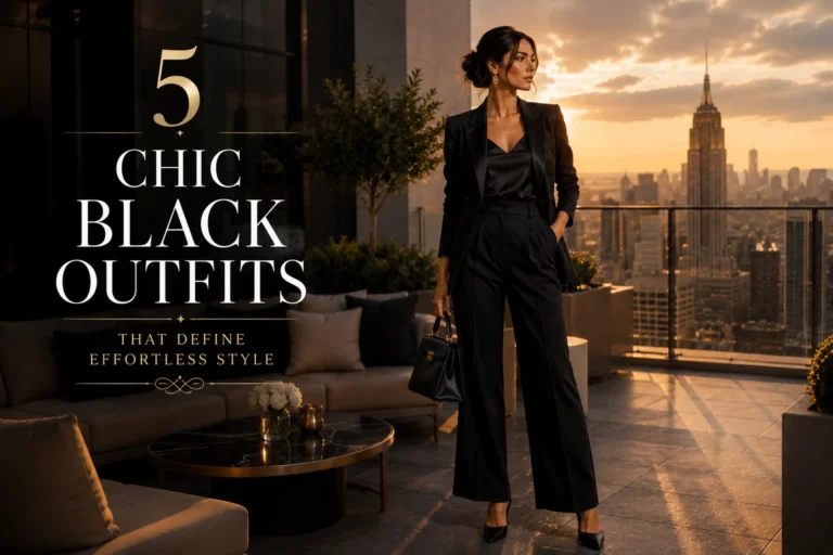 Chic Black Outfits
